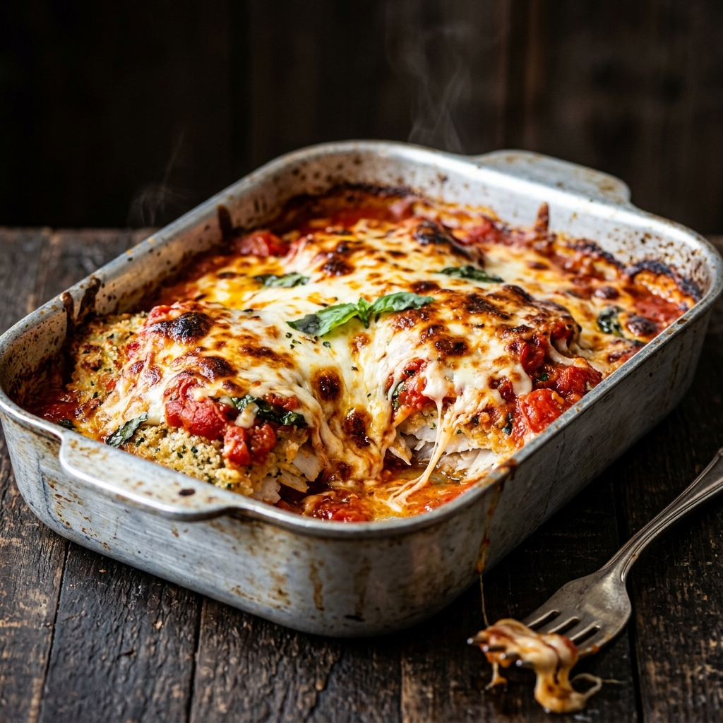Parmegiana de Tilápia